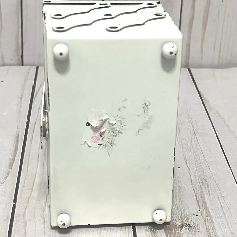 Mod 1960s Vintage Japan Metal Daisy Accordion Jewelry Box Whimsy
